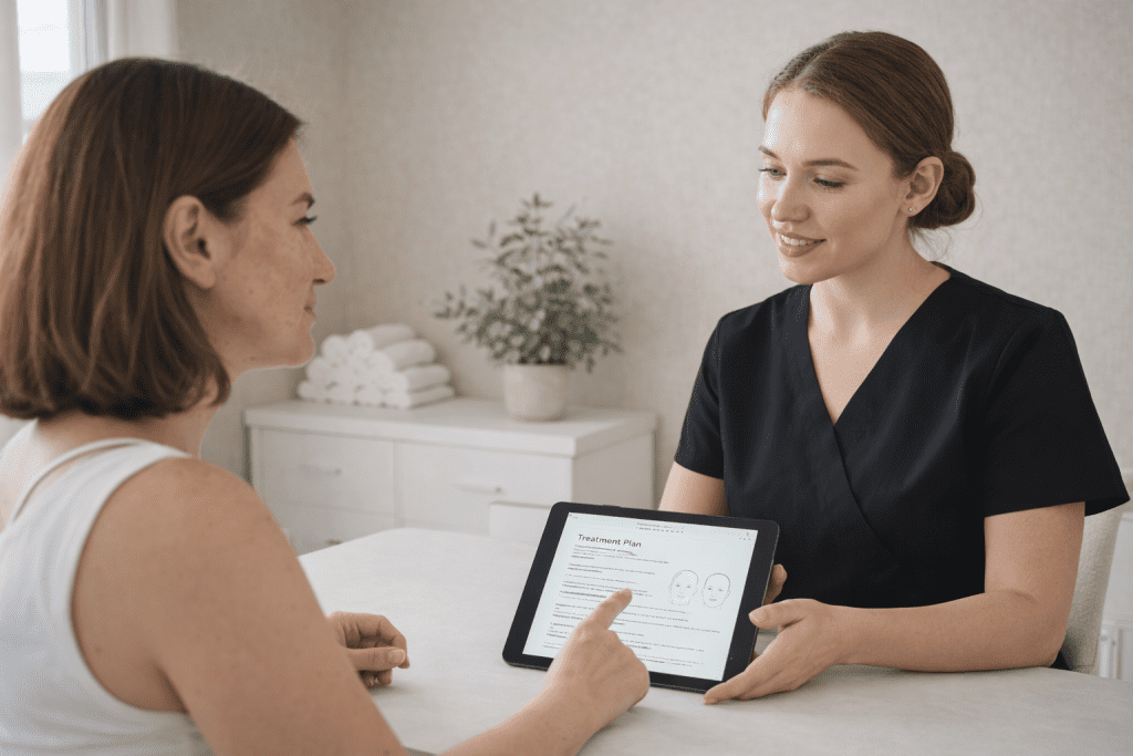 combination treatments aesthetics consultation