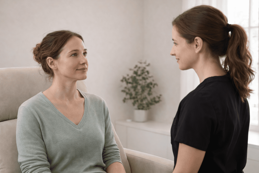 non surgical facelift results consultation