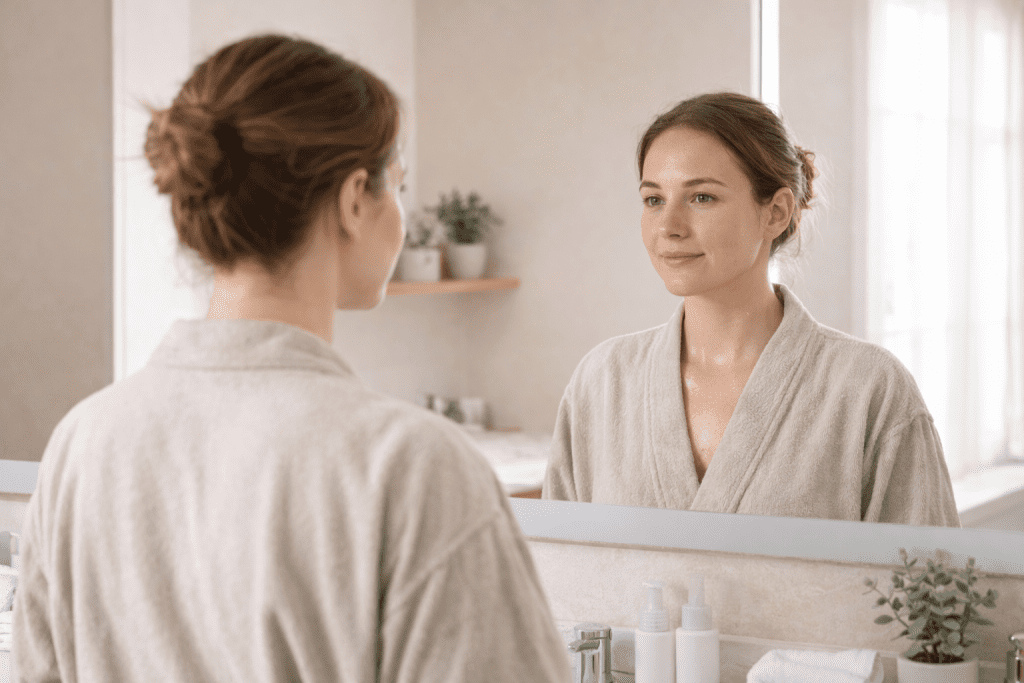 can you shower after a facial skincare routine