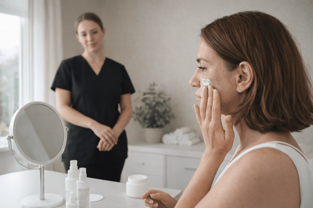 clogged pores causes skincare routine