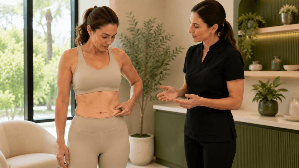 body contouring after weight loss consultation for loose skin concerns