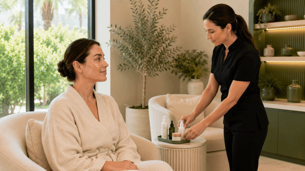 diamondglow aftercare skincare products for brighter smooth skin