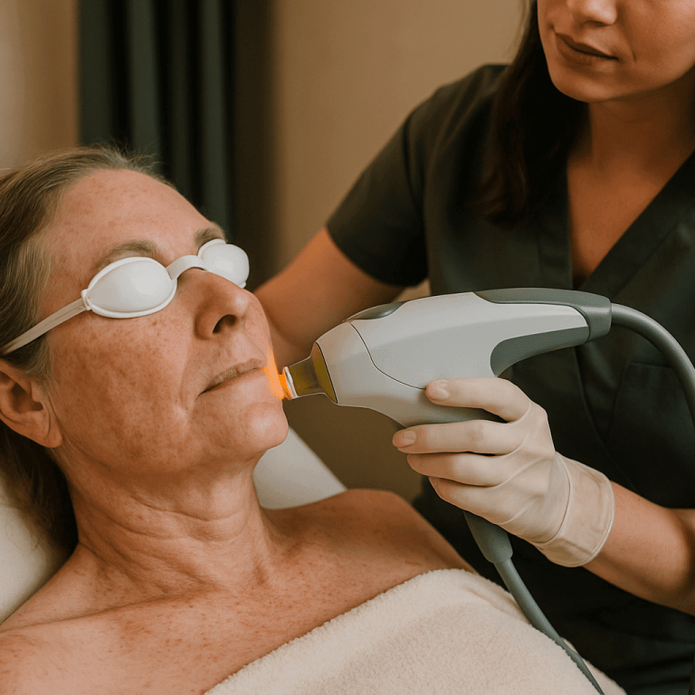 2025 08 greenspringaestheticscom laser facial treatment mature woman v1