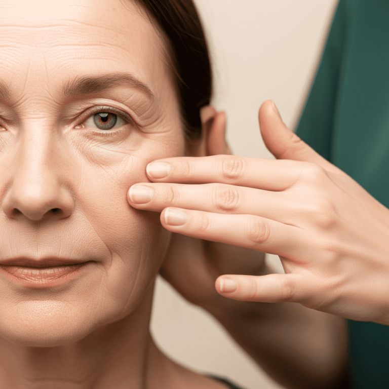 Peptide injections for skin targeting firmness and repair