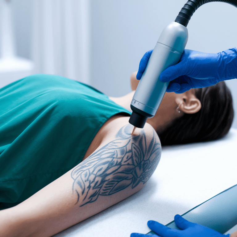 laser tattoo removal expectations arm procedure